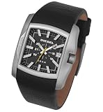 Diesel DZ1178 Black Leather Mens Watch