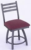 100 Ladder Back Metal Dining Chair Stationery Seat, Holland