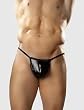 1st Fantasies Male Power Black Rubber Latex Posing Strap