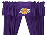 Los Angeles LA Lakers Window Treatments Valance and Drapes