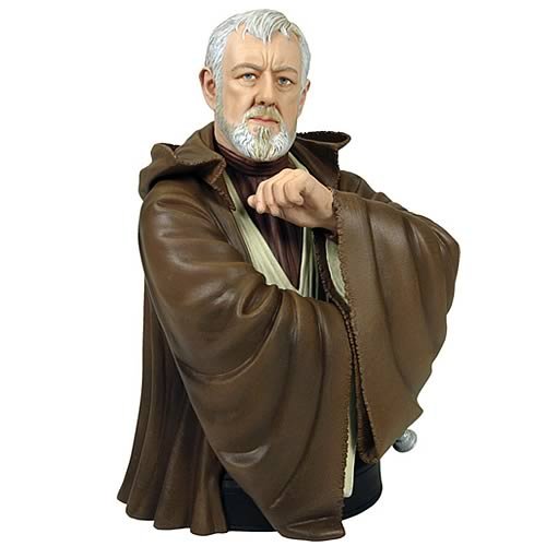 Childrens Toyshop  Toys : Star Wars Obi-Wan Kenobi A New Hope Mini Bust by Gentle Giant