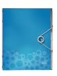 Leitz Ordnungsmappe Bebop A4, Pp, Blau,Mit Gummizug