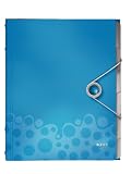 Produkt-Bild: Leitz Ordnungsmappe Bebop A4, Pp, Blau,Mit Gummizug
