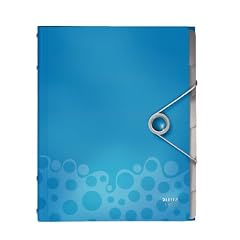 Leitz Ordnungsmappe Bebop A4, Pp, Blau,Mit Gummizug