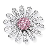 Swarovski Crystal Daisy Brooch