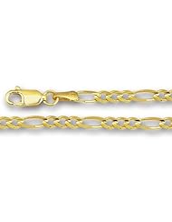 10K Yellow Gold Royal Figaro Chain - Width 3.0mm