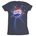 Pepsi Cola - Bottle Cap Junior T-shirt in Indigo