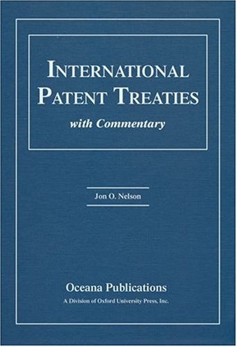 International Patent Treaties with Commentary under Treaties in The Books Store