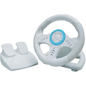 Wii Steering Wheel and Footpedals (Wii)