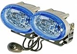 IMAGE OF Absolute FOG500 1 pair High Performance Universal Mount Halogen Dual Fog Lights
