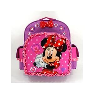 Disney Minnie Mouse 12″ Preschool Backpack for girls