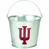 NCAA Indiana Hoosiers 5-Quart Galvanized Pail