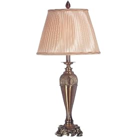 Kenroy Home 31360AB Minuet Table Lamp, Antique Brass