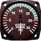 エンジン計器 UMA WATER PRESSURE GAUGE （水圧計） 2-1/4"(0～30PSI)