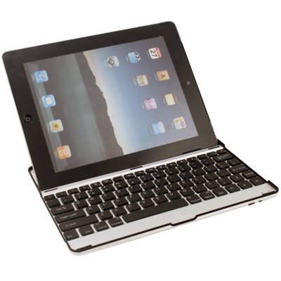Aluminum Case with Bluetooth Keyboard For Apple iPad 2