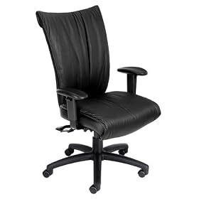 Boss Executive Multi-Function Leatherplus High Back Chair by BOSS