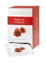 Revolution Tea Dragon Eye Oolong Tea, 20-Count Tea Bags (Pack of 6)