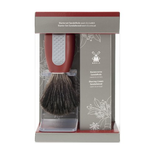 M&Uuml;HLE - Starterset Sandelholz - Synthetisches Haar \"Black Fibre\" - SKIN CARE S Preisvergleich