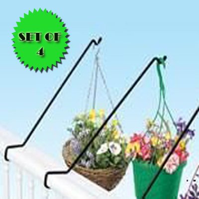 Bird Feeders Accessories Store Set Of 4 Angled Deck Hangers