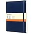 Moleskine Classic Notebook, Extra Large, Ruled, Prussian Blue, Hard Cover (7.5 x 10)