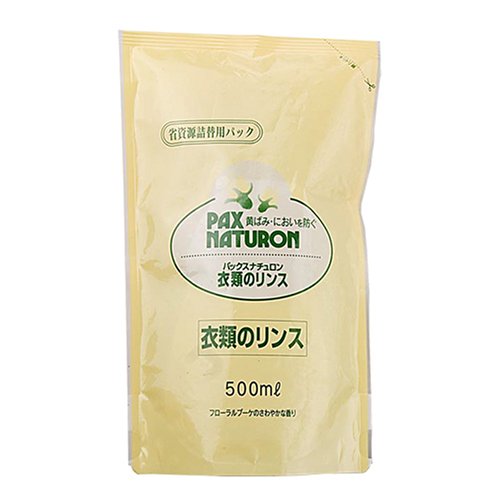 パックスナチュロン 衣類のリンス　詰替用 500ml
