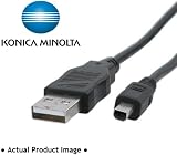USB Data Cable For Konica Minolta DiMAGE Series (5/7/7i/7Hi/2330/E203) Cameras