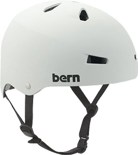 Bern Macon Matte White Skate Helmets