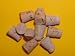 20, #0 Tapered cork, stoppers, for, JARS, bottles, lab vials, JUGS, BOTTLE, etc, 20, #0, Corks, Stoppers, are a high grade cork, Made from 100%, natural cork, #0, Corks, Stoppers, are manufactured to exacting standards to provide a secure fit every time, Top Diameter: 3/8" (.385" or 10mm) Bottom Diameter: 9/32" (.281" or 7mm) Length: 1/2" (.500" or 13mm), [BOOK]
