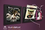 Art Vinyl Play & Display Record Frame Triple Pack (Black)