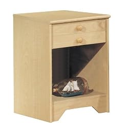 South Shore 2713027 Shaker Style Night Table, Maple