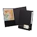 Oxford Exec Twin Pocket Folder, Monogram, 4 Pack, Black/Gold 04161