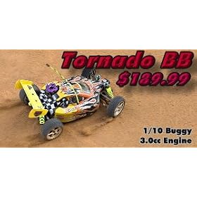 1/10 Scale NItro Buggy Redcat Racing Tornado BB