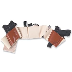 Galco UWKHMED Underwraps Belly Band (Khaki, Ambi)