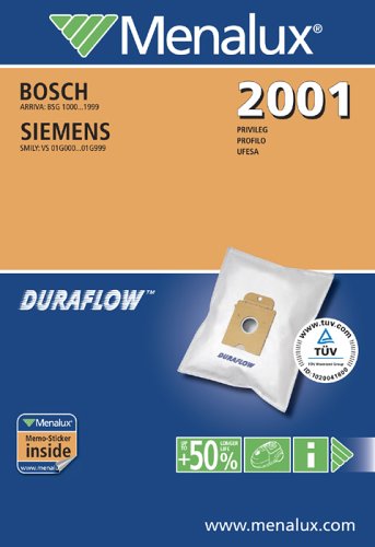 Menalux 2001 / Siemens VS 01 / Duraflow / 5 Staubbeutel