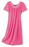 Embroidered Roses Short Gown