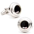 Rhodium plated Dice Game Cufflinks