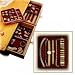 Velvet Jewelry Tray - Stacking-Watches & Bracelets (Burgundy) (1.5