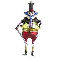 Clara's Delight Herr Drosselmeyer Hinged Container Christmas Ornament