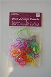 Shaped Rubber Bands Bracelets 12Pack Wild