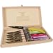 Laguiole Pierre Dubost Multicolor Pearlescent Steak Knives Guaranteed Authentic