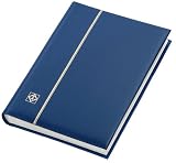 Produkt-Bild: Veloflex 5644000 Briefmarkenalbum DIN A4 230 x 300 mm, 32 Blatt=64 Seiten (farblich vorsortiert blau/schwarz/rot)
