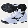 ＜トレーニングシューズ＞MIZUNO フランチャイズトレーナーチーム ホワイト×ネイビー(エナメル仕様)2KT76314