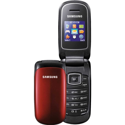 Mobilcom Xtra Pac Samsung E1150 Prepaid Handy rot inkl. 3 Euro Startguthaben Preisvergleich