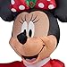 Inflatable Disney Minnie with Candy Cane for Christmas Decor