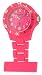 Neon T Unisex Nurses Fob Watch NE12/E with Pink Dial and Pink Plastic Strap