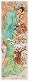 Giclee Print on Photo Paper, Hiver, 1896 by Alphonse Maria Mucha, Final Size: 16 in X 48 in.