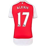Puma Alexis #17 Arsenal Home Jersey 2015-16(Authentic name and number of player)/サッカーユニフォーム　アーセナルFC　ホーム用　アレクシス　背番号17　2015 (S)