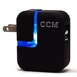 CCM®, Wall Charger For T-Mobile HTC G2, Dual USB