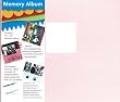 12x12 Fabric Window Album - PINK
