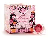 Jaqua Pink Buttercream Frosting Lip Gloss Ring - 0.2 oz. - with Free Raspberry Buttercream Sample